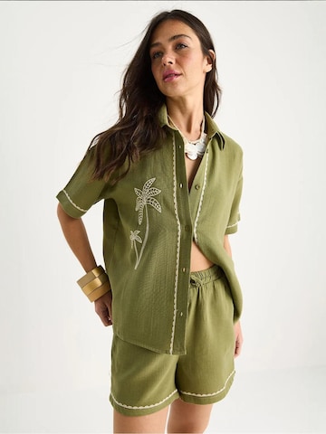 Bianco Lucci Broekpak in Groen