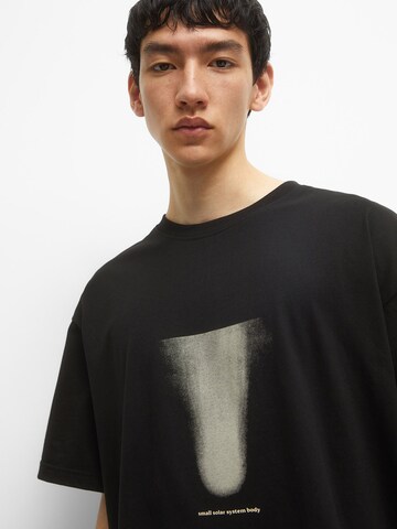Pull&Bear T-Shirt in Schwarz