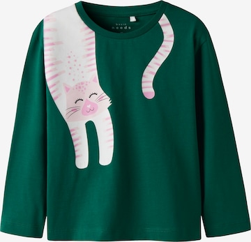 NAME IT Shirt 'NMFVEEN' in Green: front