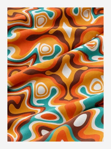 Rune Bandana 'The Cipher | Ice Silk Street-Edge Gaiter' in Orange