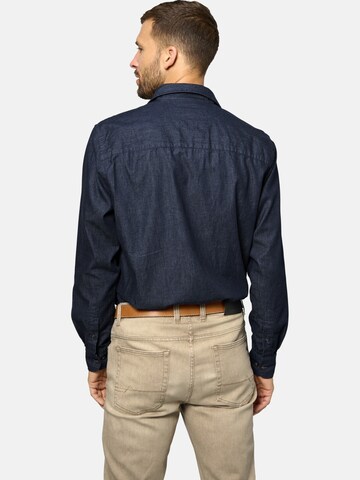 BABISTA Regular fit Button Up Shirt ' Stilavest ' in Blue