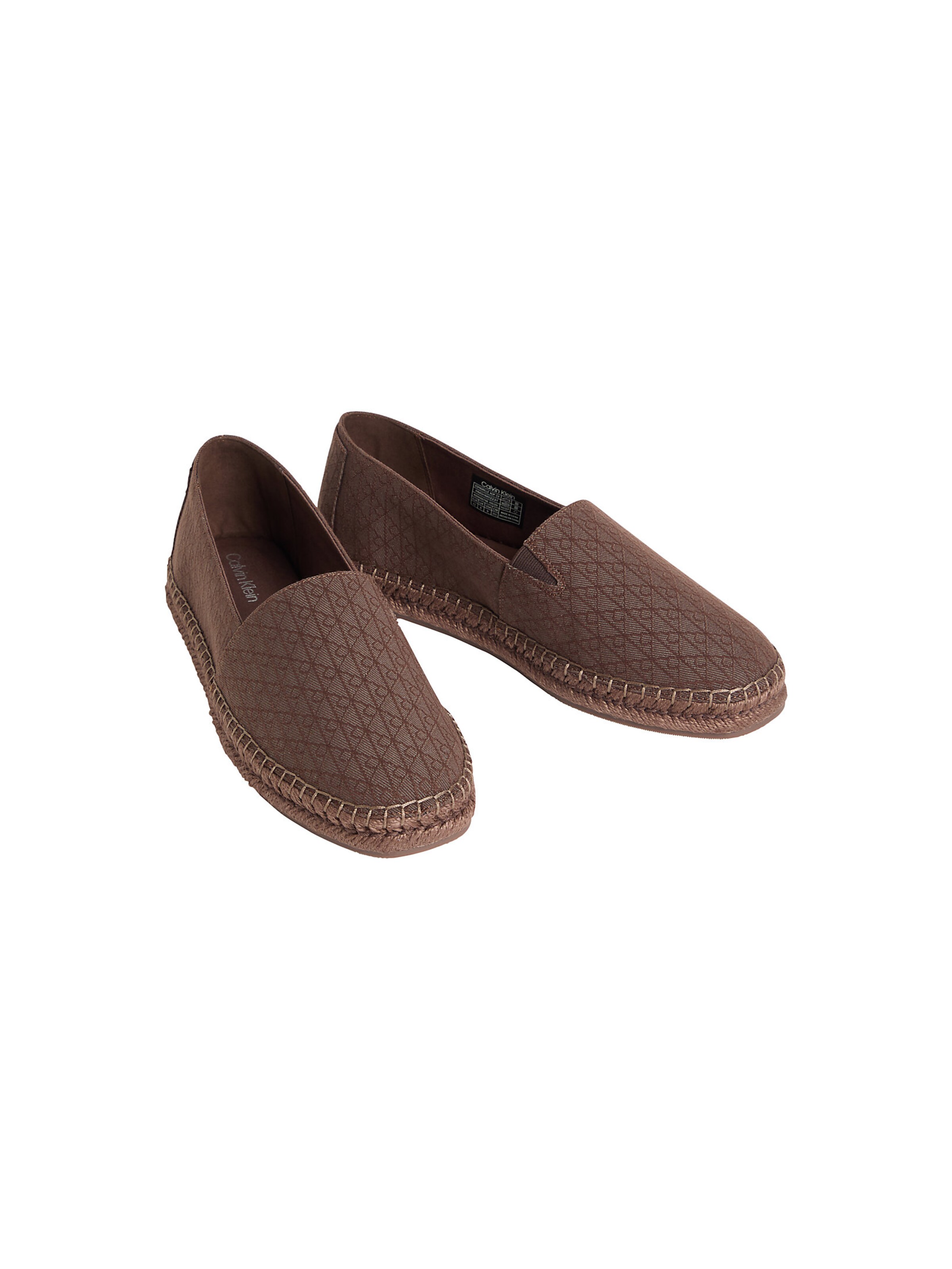 Calvin Klein Espadrilles 'Carlos' in Braun