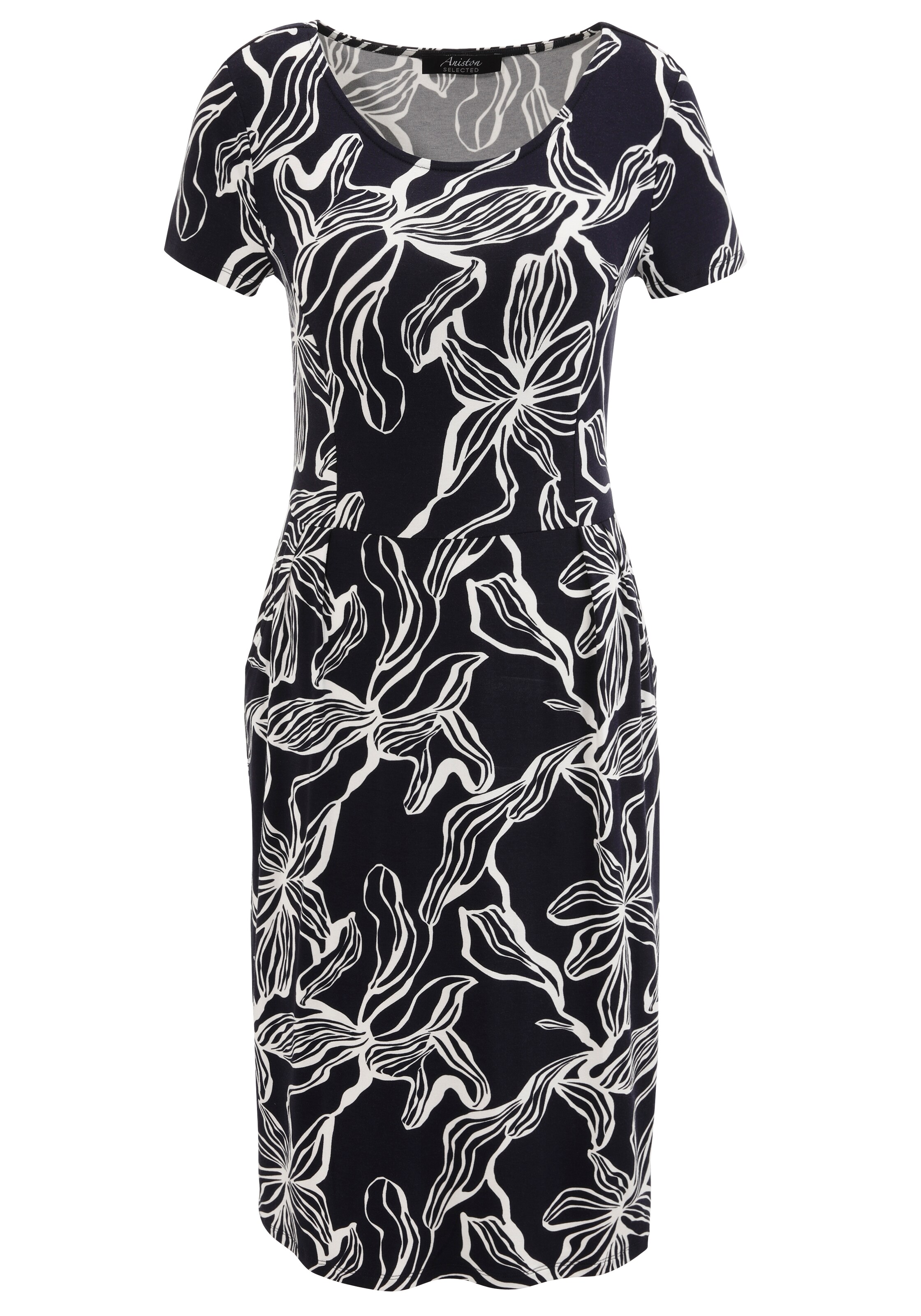 Aniston SELECTED Sommerkleid in Blau: Vorderseite