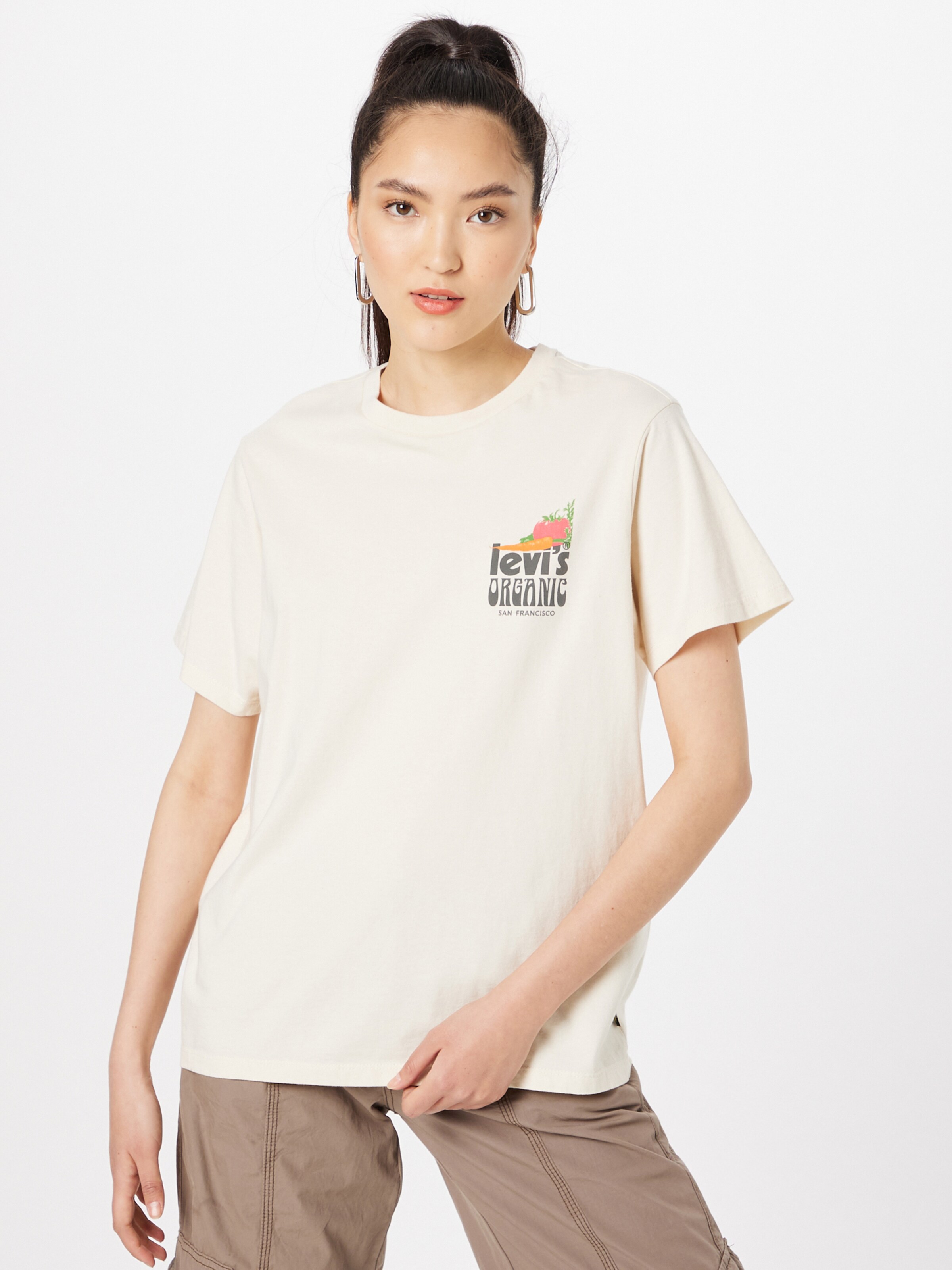 Frauen Shirts & Tops LEVI'S T-Shirt in Beige - LY11808