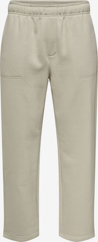 Only & Sons Pants 'ONSConnor' in Beige: front