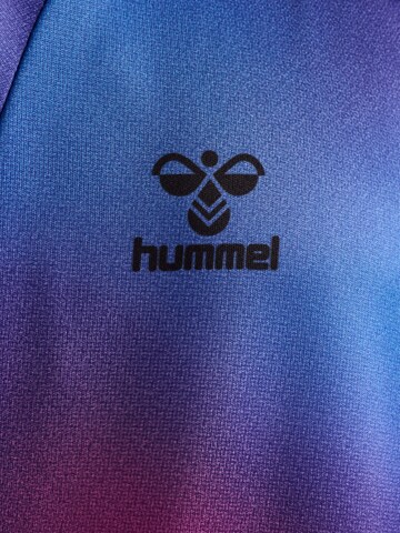 T-Shirt fonctionnel 'Shimmer' Hummel en bleu