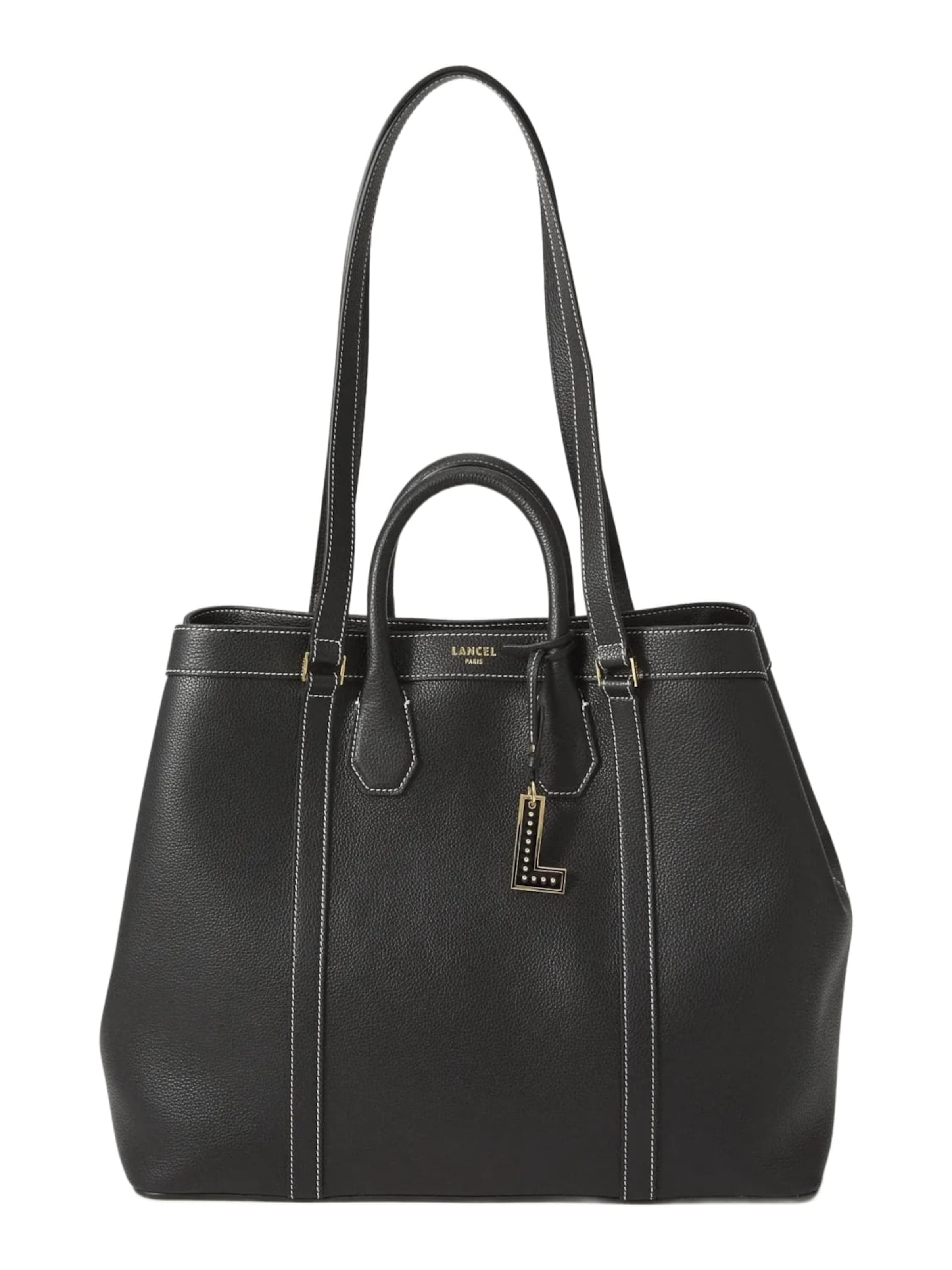 Lancel Nakupovalna torba 'Lancel Cabas L Belleville Noir' v velikosti One Size  | črna barva, Prikaz izdelka