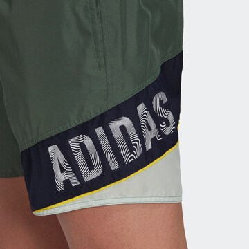 ADIDAS PERFORMANCE Swimming Trunks in Green