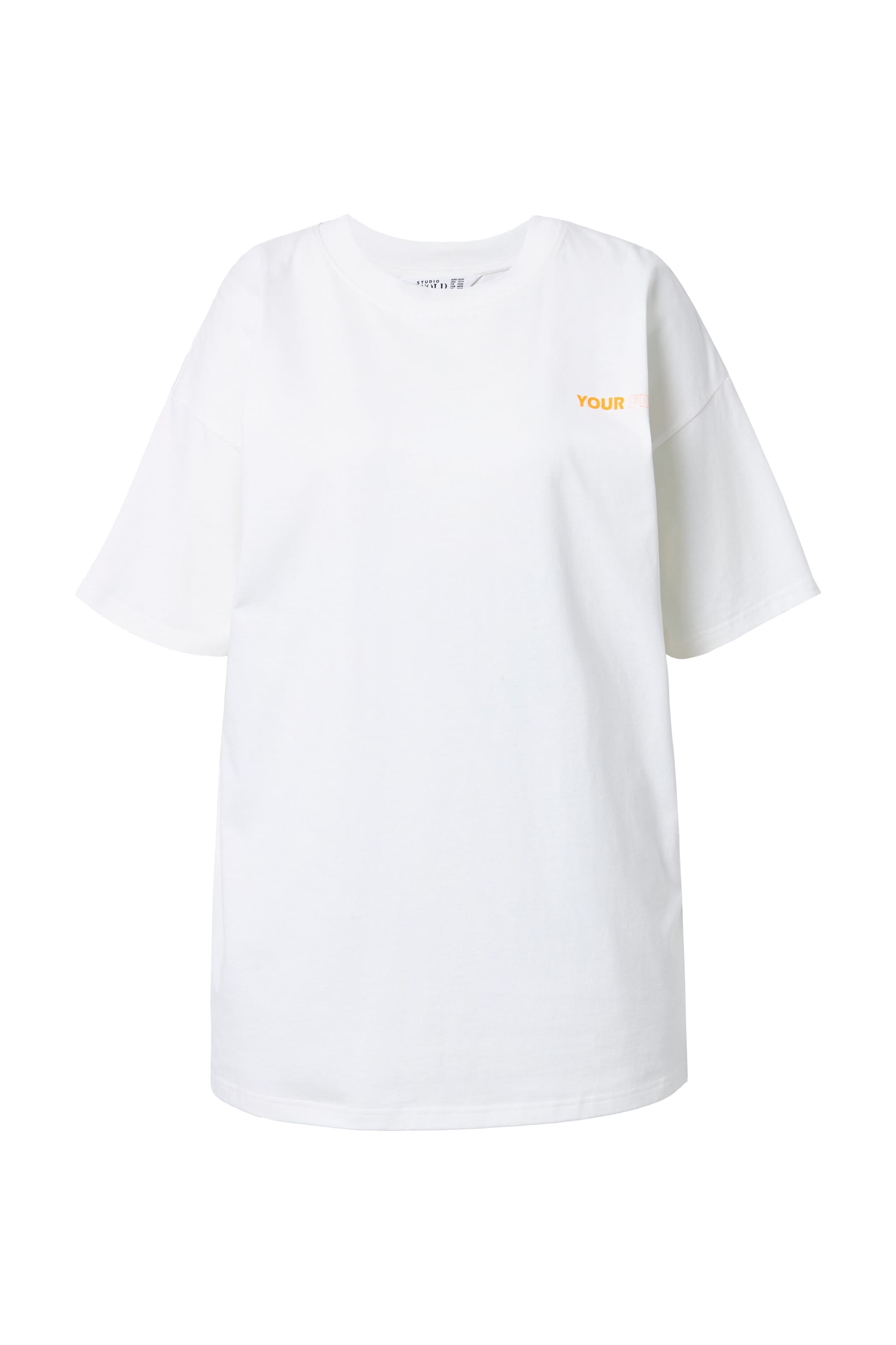 Studio Untold T-Shirt in gelb / offwhite, Produktansicht