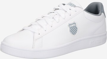 K-SWISS Athletic Shoes 'COURT SHIELD' in White: front
