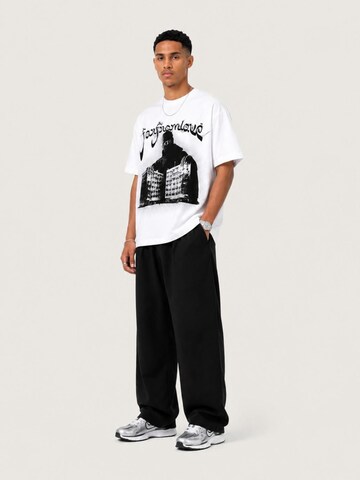 Farfromlove Shirt 'HOOD TEE (BOXY FIT)' in Wit