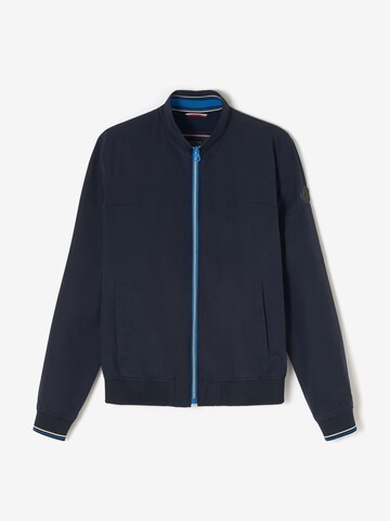 Le Temps Des Cerises Between-Season Jacket 'Tobas' in Blue: front