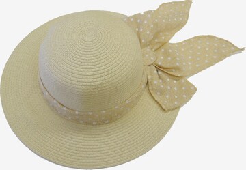 Chaplino Hat in Beige: front