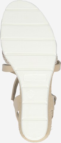 TOM TAILOR Strap Sandals in Beige