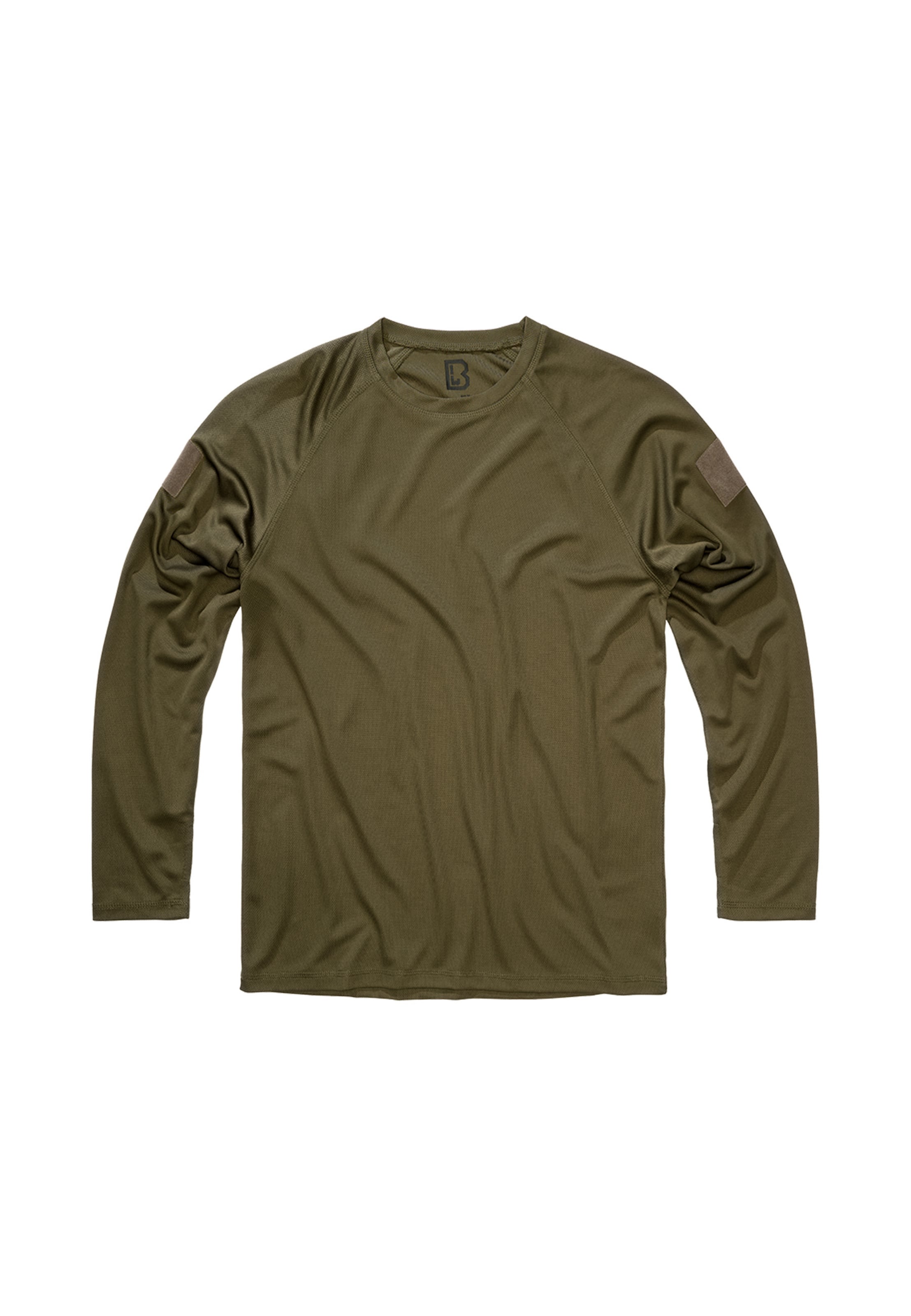 Maglietta di Brandit in verde: frontale