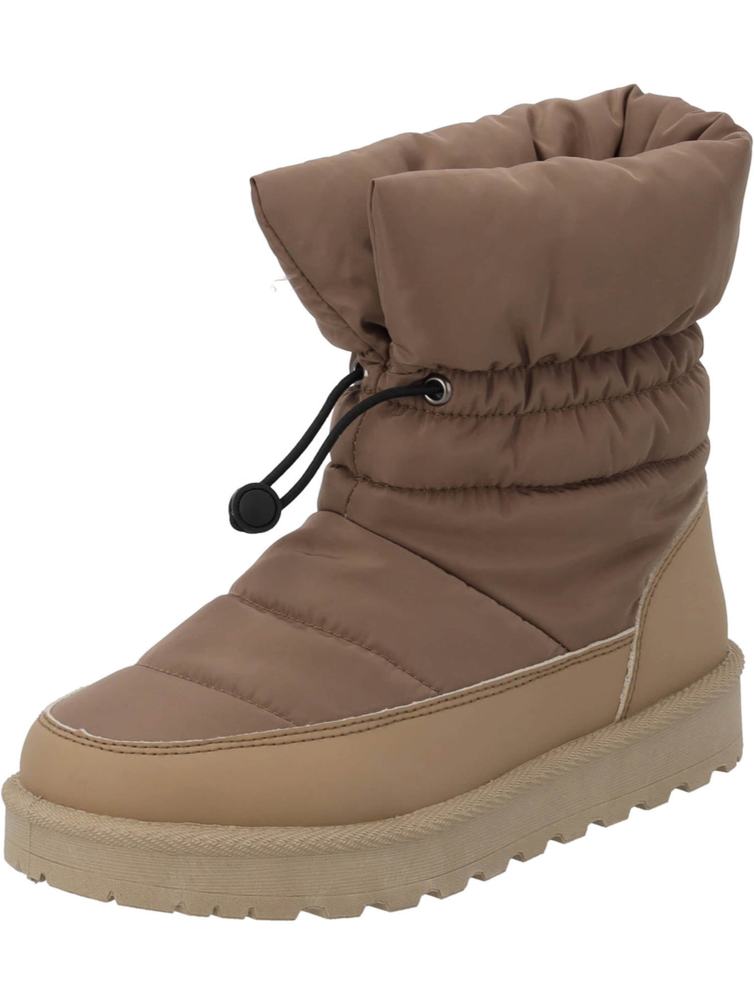 Après-ski 'Furoshi' Palado by Sila Sahin en marron : devant