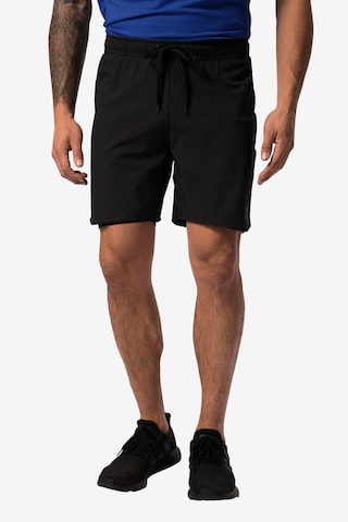 JAY-PI Regular Pants in Black: front