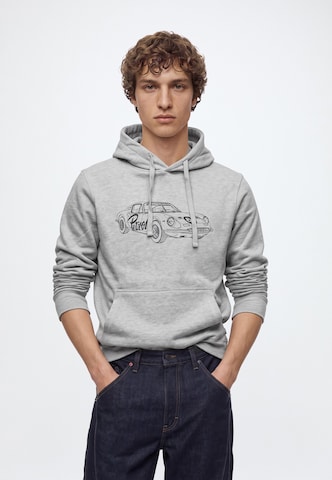 Petrol Industries - Sudadera en gris: frente