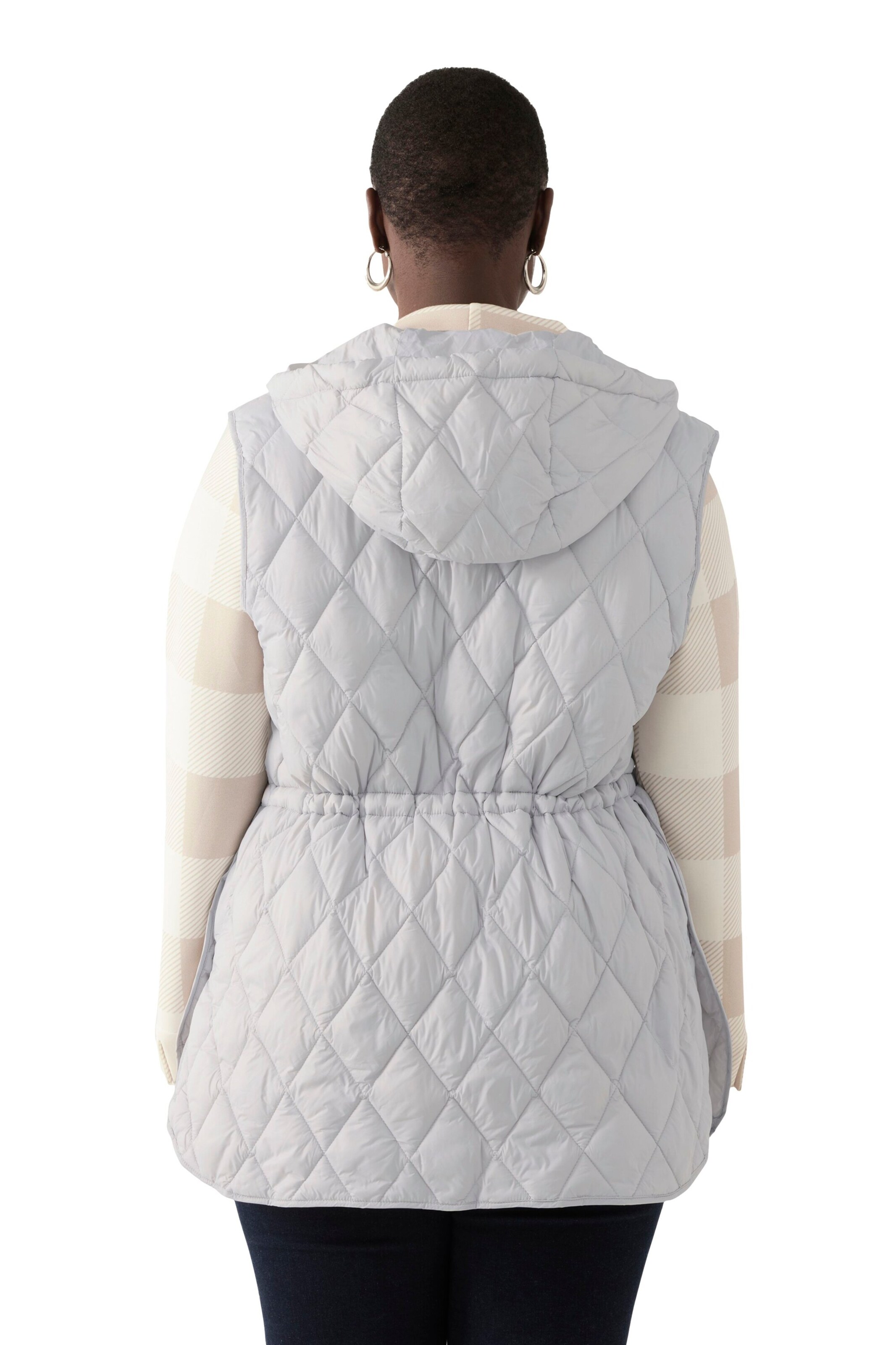 Ulla Popken Weste in Grau