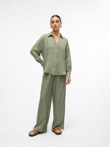 VERO MODA Широкий Штаны 'Melaney' в Зеленый