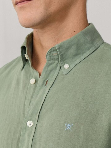 Coupe regular Chemise 'ESS' Hackett London en vert