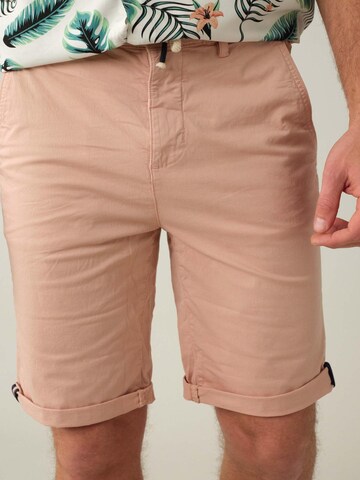 Coupe slim Pantalon 'KARMA' Deeluxe en orange