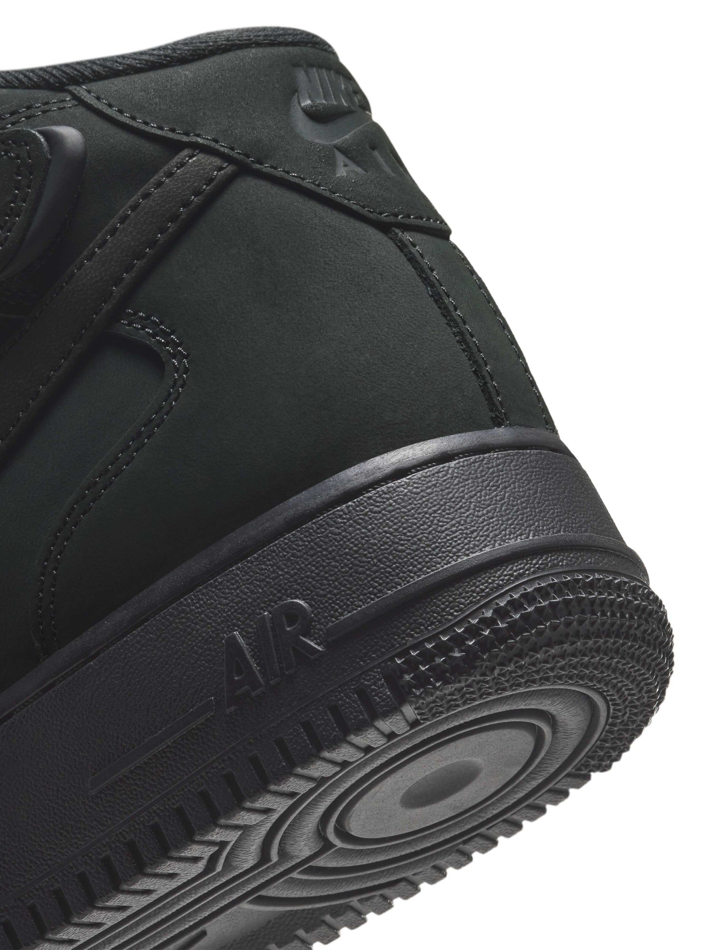 Sneaker înalt 'Air Force 1 Mid '07' de la NIKE pe negru