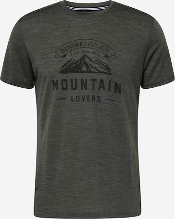super.natural Performance Shirt in Grey: front