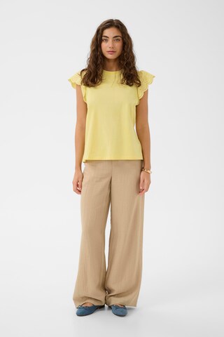 CULTURE Shirt 'Gaby' in Gelb