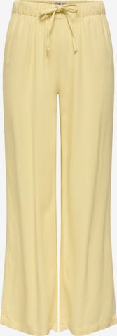 Loosefit Pantalon 'ONLGoa' ONLY en jaune : devant