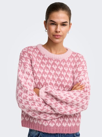 Pullover di ONLY in rosa