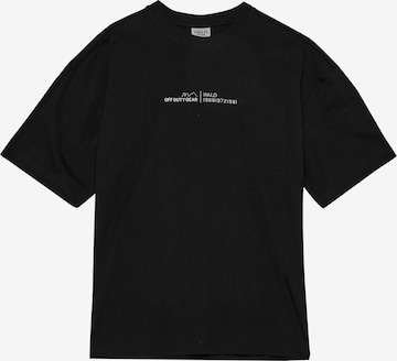 T-Shirt HALO en noir : devant