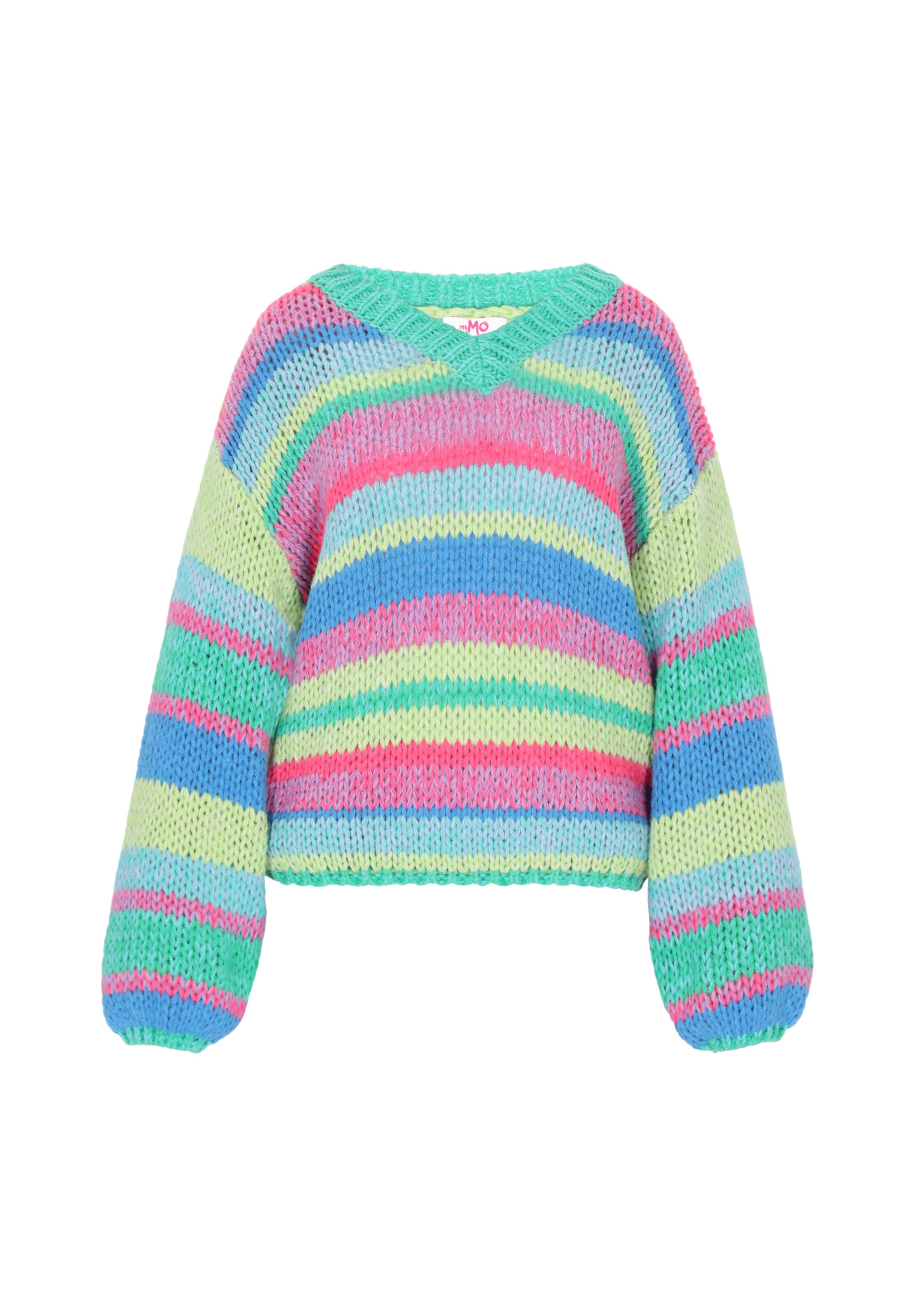 MYMO Oversized neulepaita värissä monivärinen: etupuoli