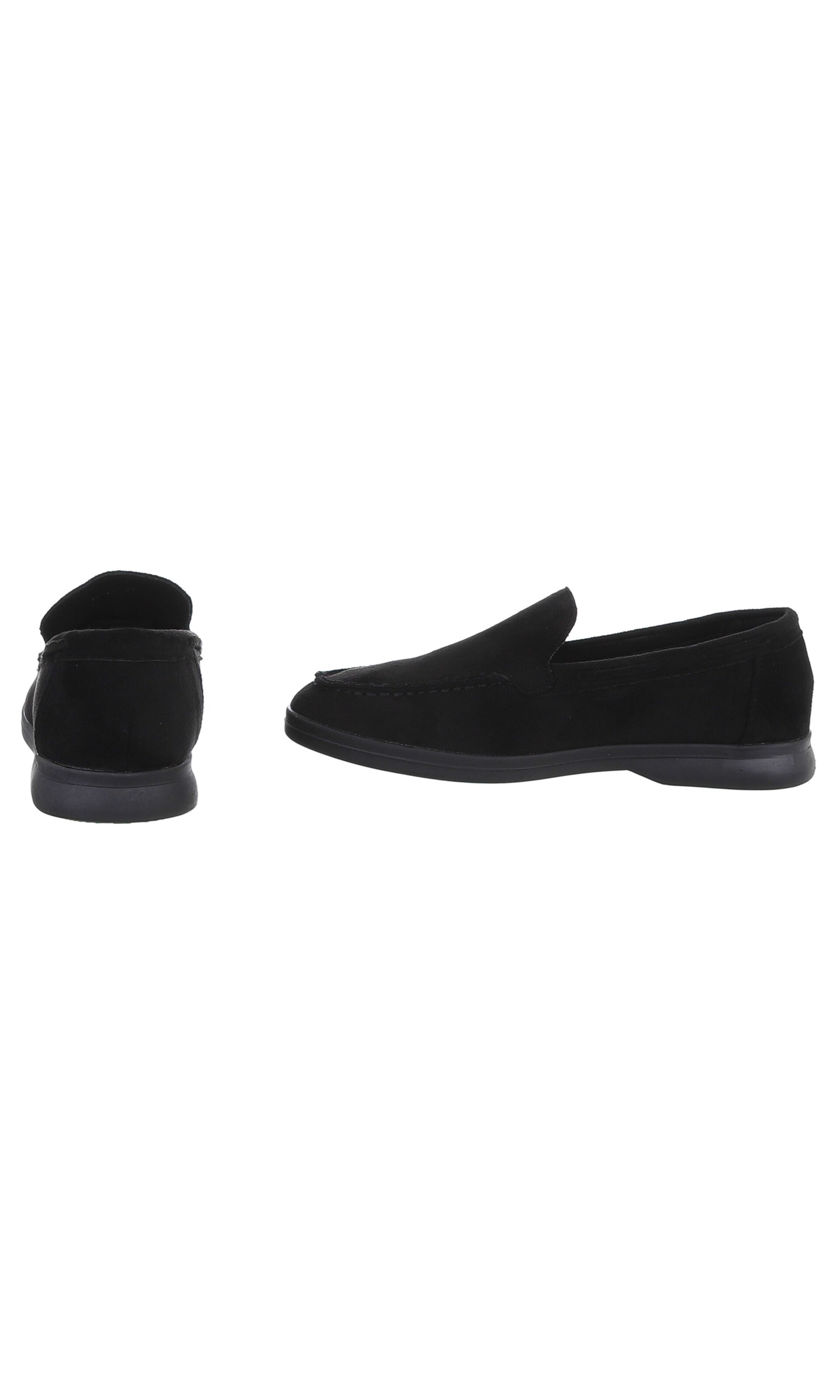 Ital-Design Slipper in Schwarz