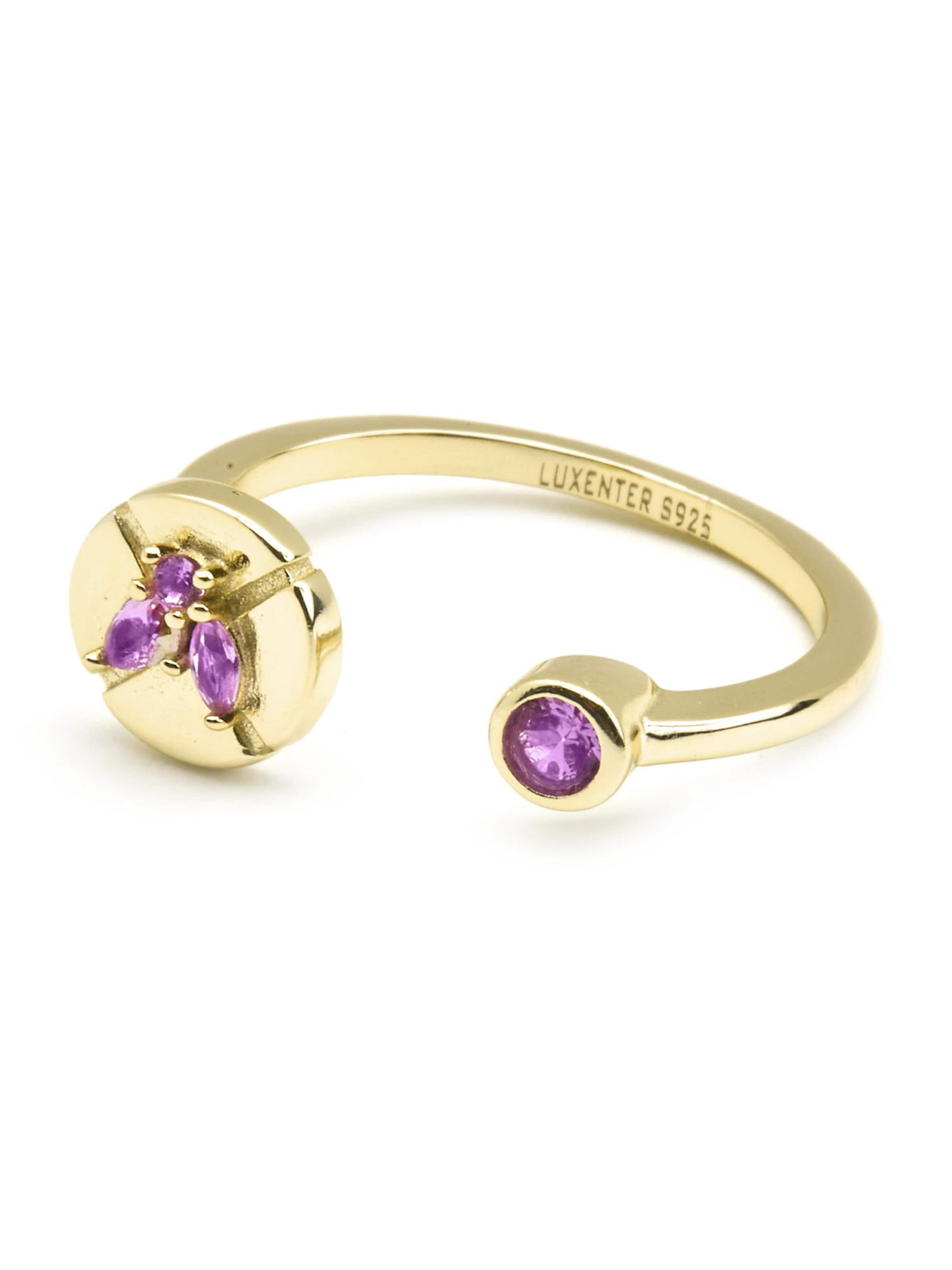 Bague 'Ufore' Luxenter en rose : devant