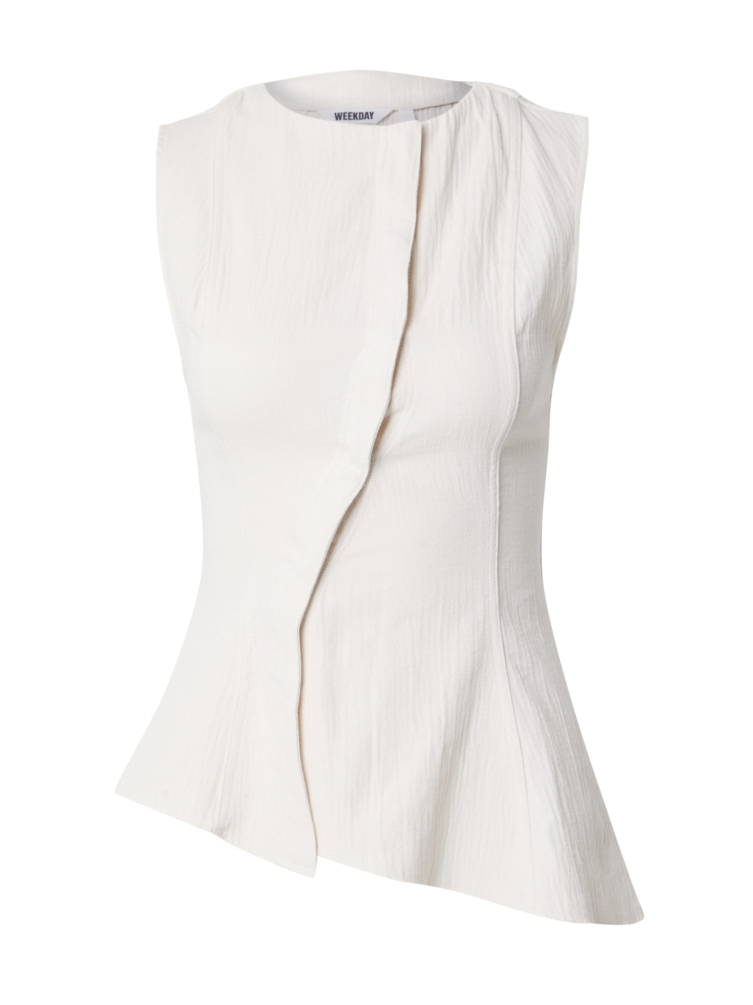 WEEKDAY Bluzka 'Ibis' w kolorze biały: przód