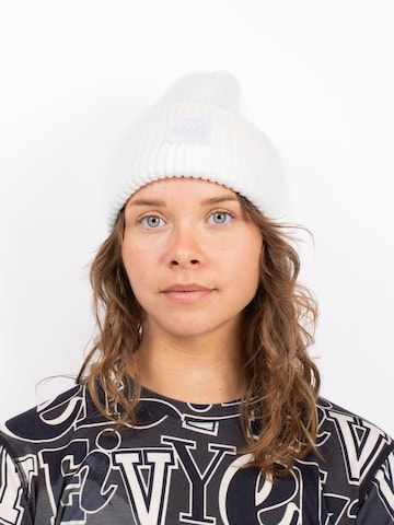 Eivy Strickmütze Tonal Beanie in Weiß: Vorderseite
