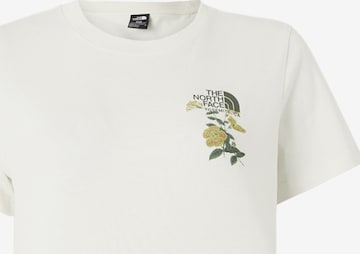 Tricou de la THE NORTH FACE pe alb: față