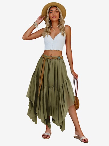 Fustă de la Imily Bela pe verde