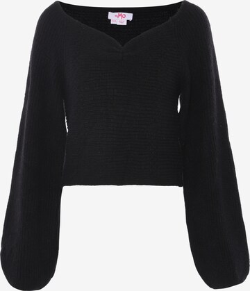 Pull-over MYMO en noir : devant