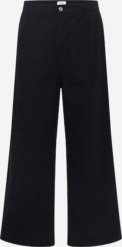 WEEKDAY Wide Leg Hose 'Nikolas' in Schwarz: predná strana