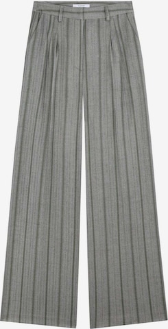 žalia Scalpers Standartinis Klostuotos kelnės: priekis