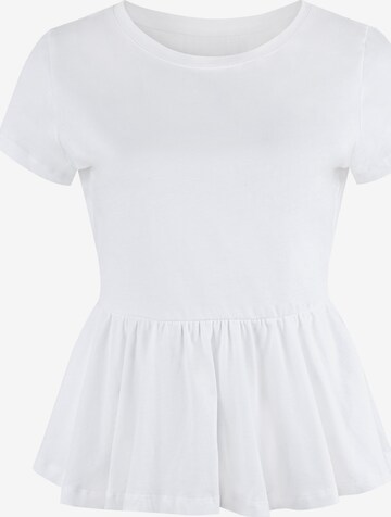 T-shirt LASCANA en blanc : devant