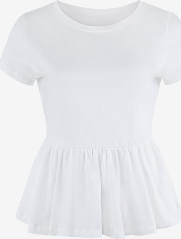 LASCANA Shirt in White: front