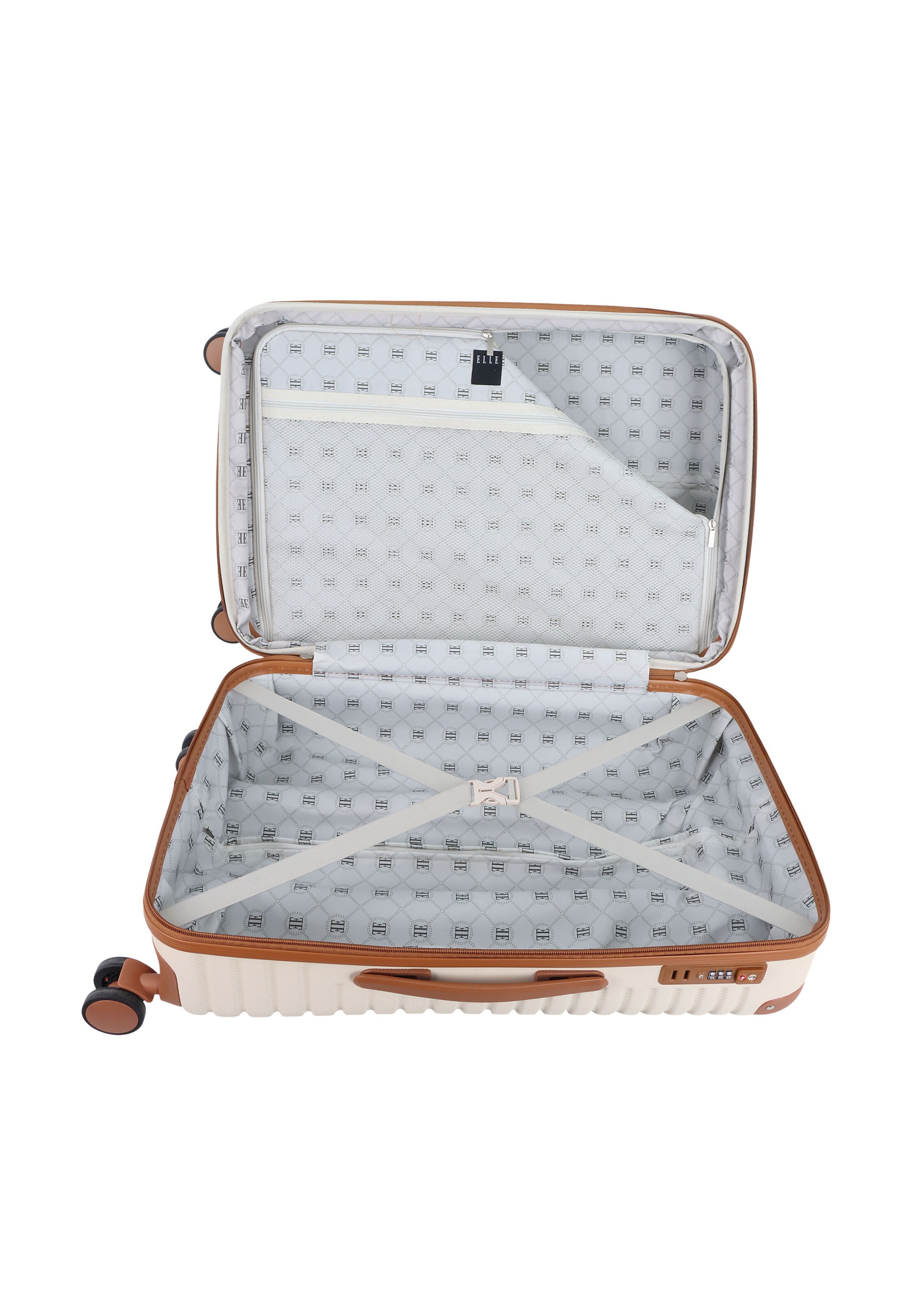 ELLE Suitcase in Beige