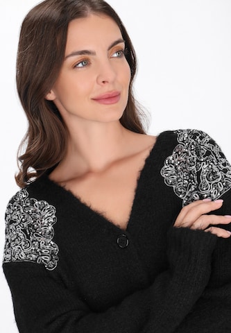 usha BLACK LABEL - Cárdigan en negro