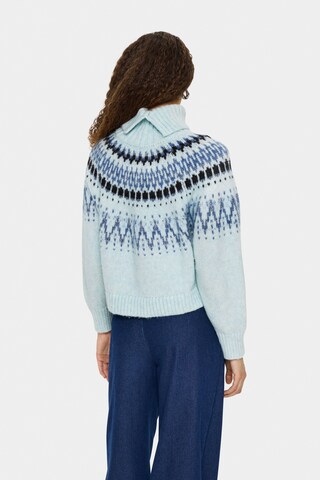 SAINT TROPEZ Pullover 'Megna' i blå