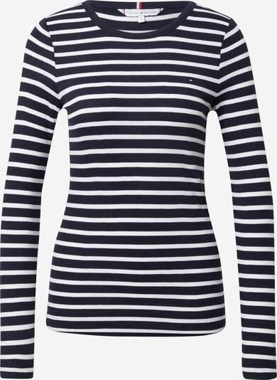 TOMMY HILFIGER Tričko - námornícka modrá / biela, Produkt