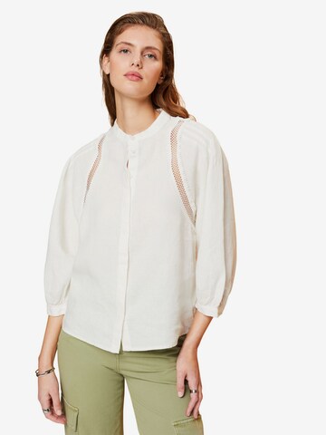 ESPRIT Blouse in Wit: voorkant