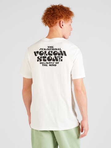 Volcom T-Shirt 'Delights Farm To Yarn' in Weiß